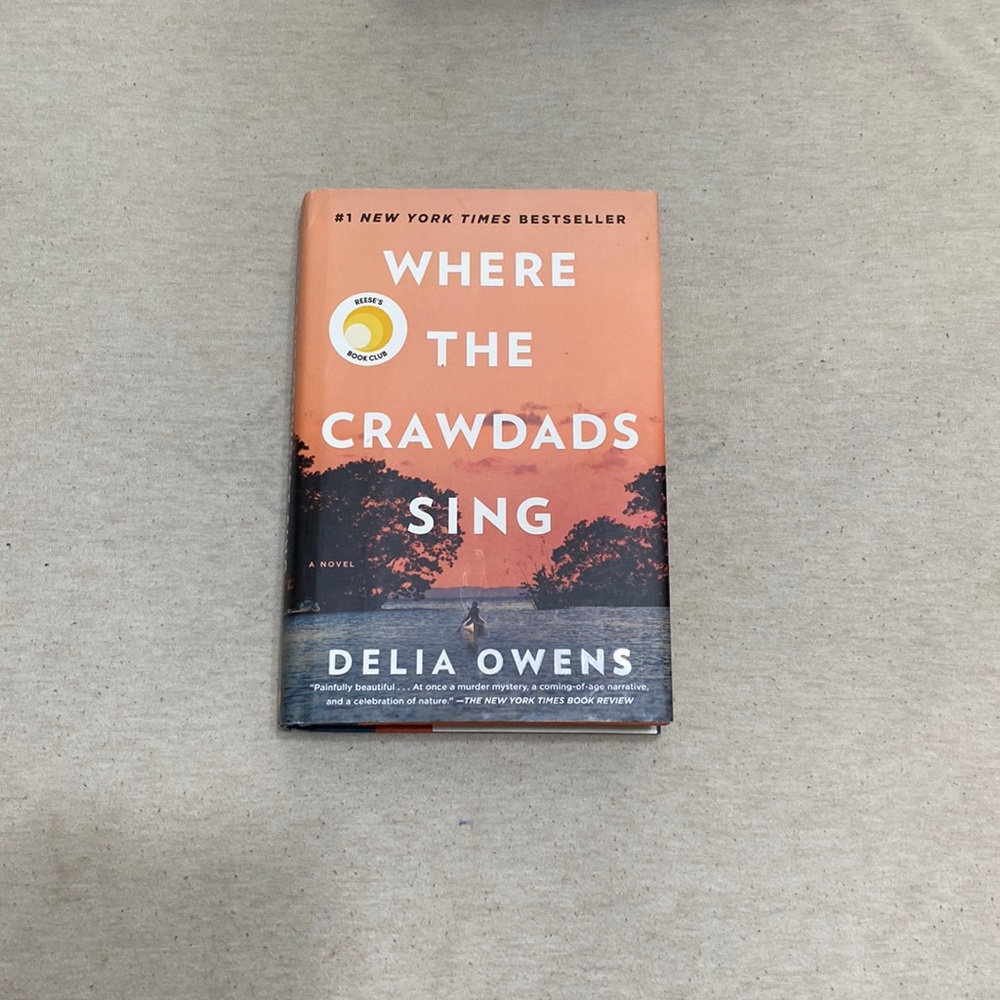 Where the crawdads sings by Delia Owens {HARDCOVER}
